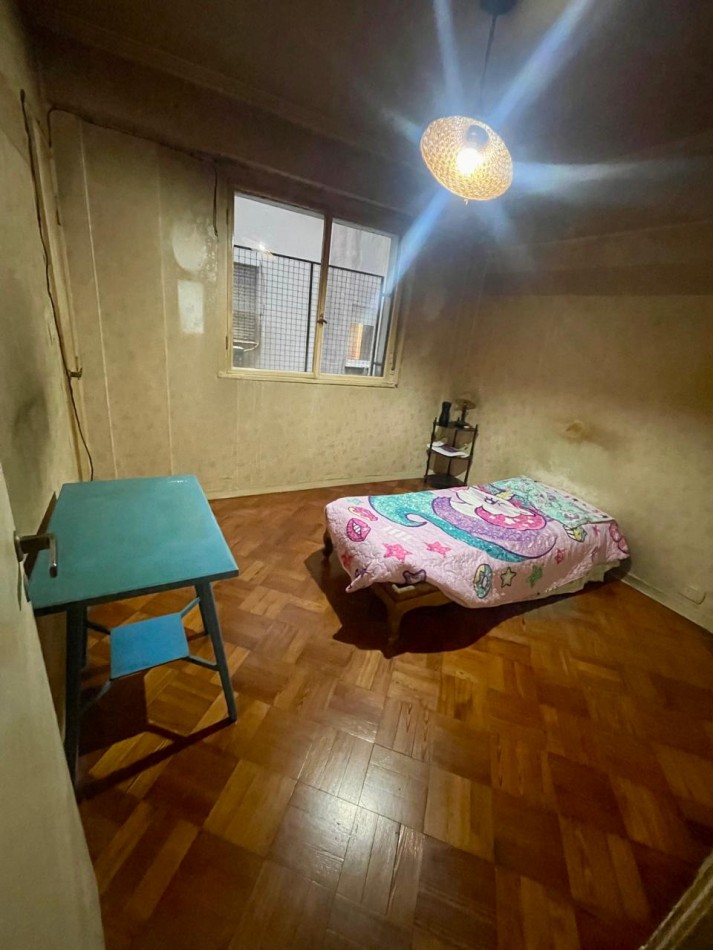 Semipiso balcon frente 84 m2. Living 3 dorm, Balvanera