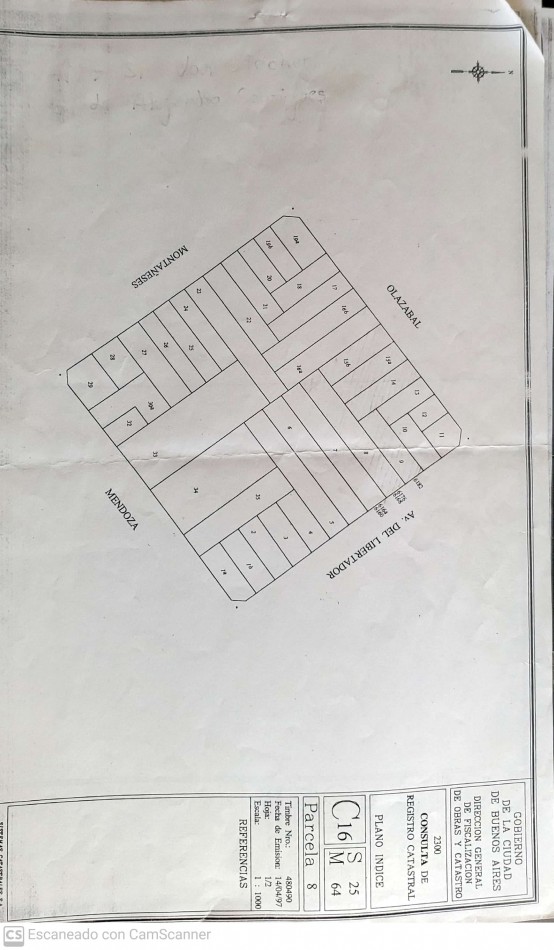 Lote Sobre Av del Libertador y Olazabal