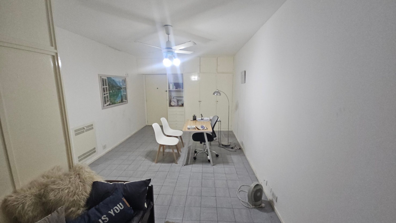 1 amb en venta en zona de Alto Palermo, apto prof. Sobre Av. Santa Fe. Interno.