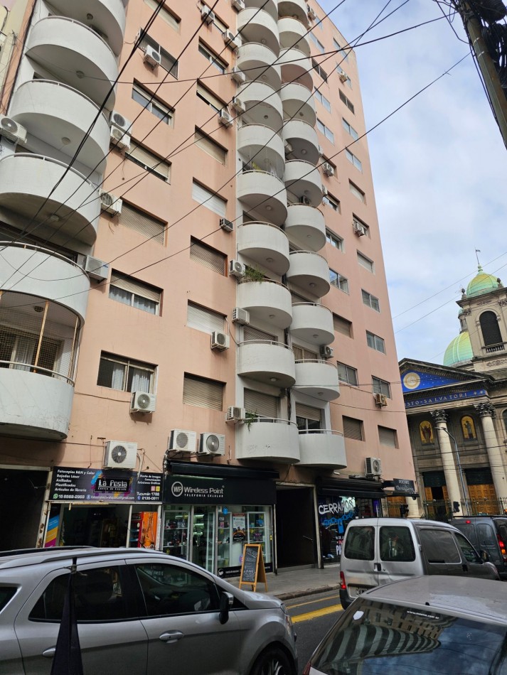 2 Amb en Alquiler en San Nicolas. Tucuman y Callao. Apto Prof. Bcon Frente