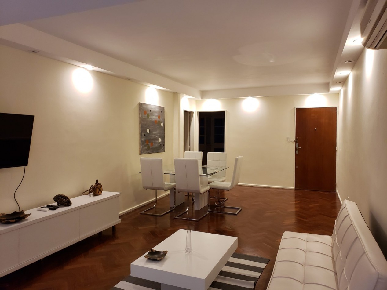 3 amb con patios en Recoleta, en venta. Bño y toilette, baulera