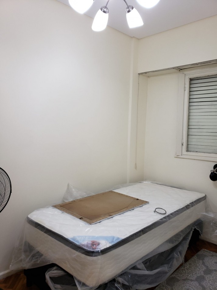 3 amb con patios en Recoleta, en venta. Bño y toilette, baulera