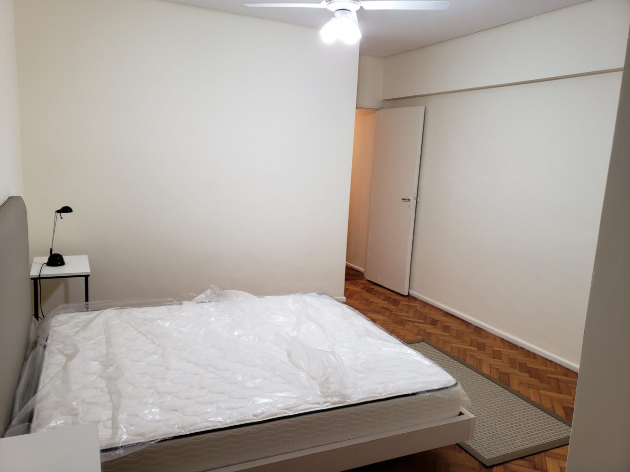 3 amb con patios en Recoleta, en venta. Bño y toilette, baulera