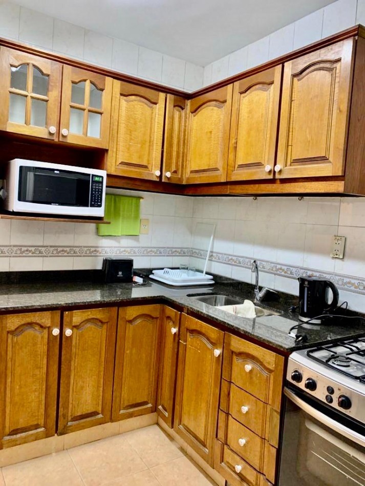3 amb con patios en Recoleta, en venta. Bño y toilette, baulera