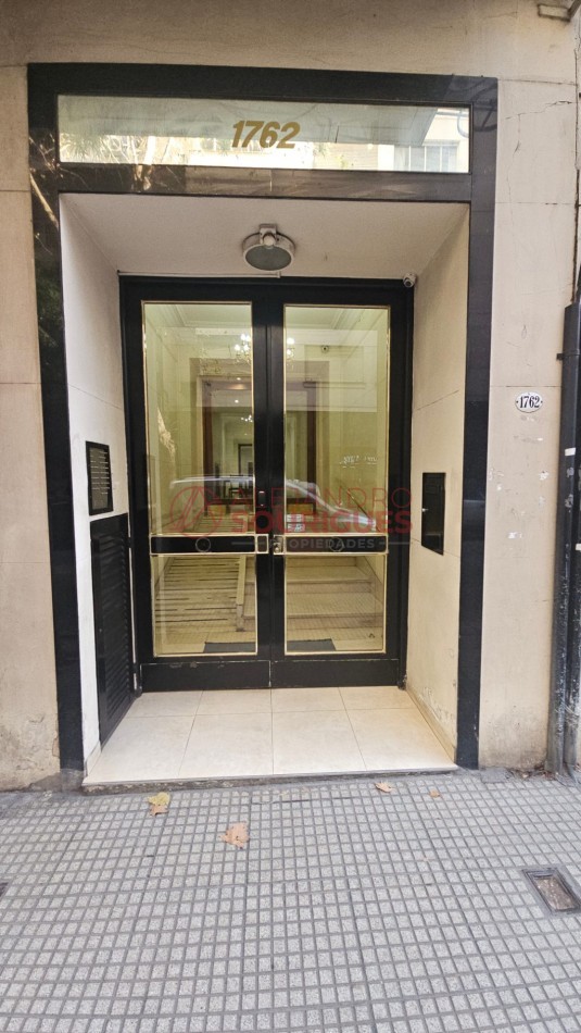 1 amb en alquiler, amoblado y equipado en Recoleta