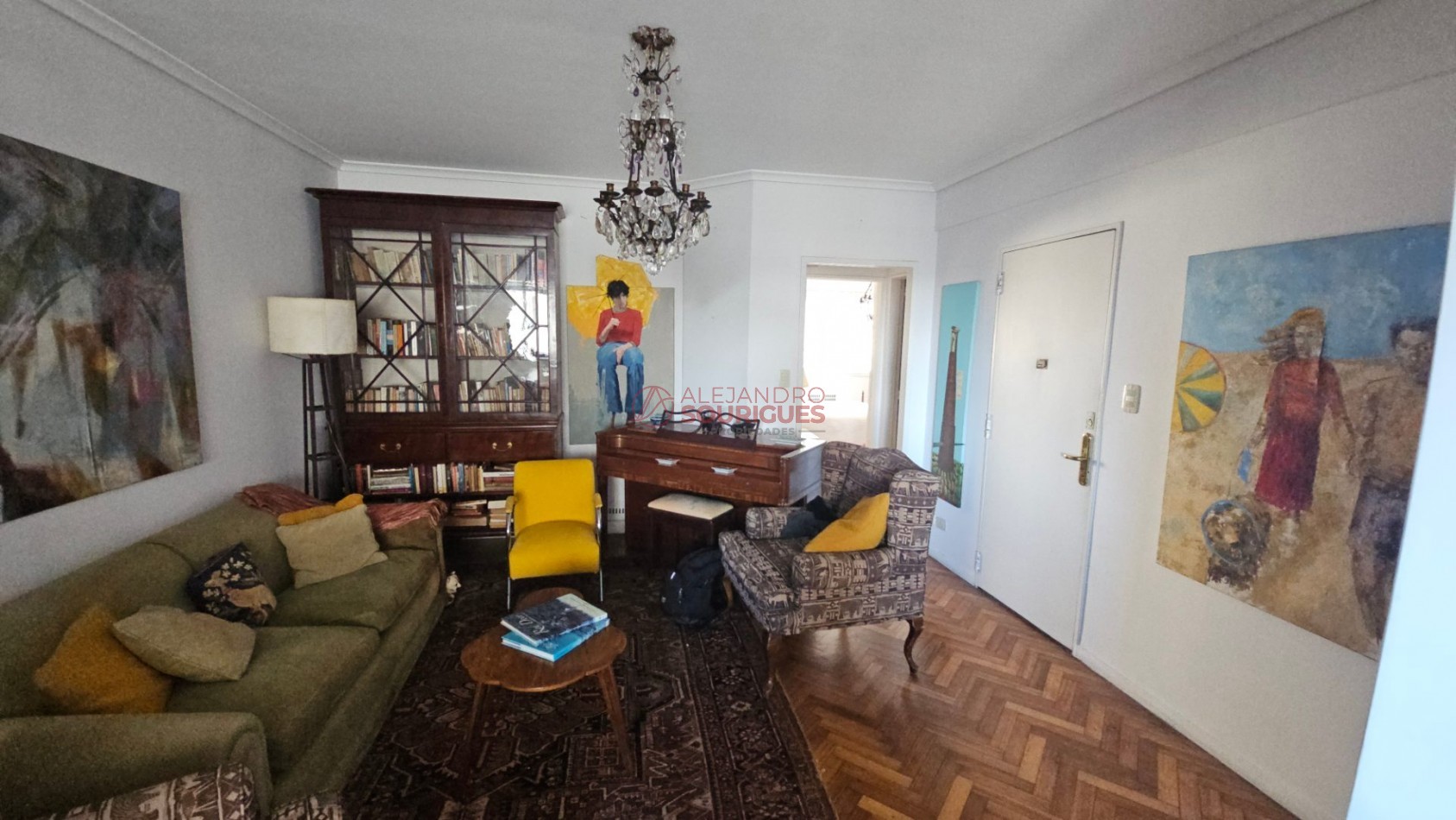 Retiro. S/piso 3 ambientes con dep serv. en alquiler, amoblado y equipado. 79m2