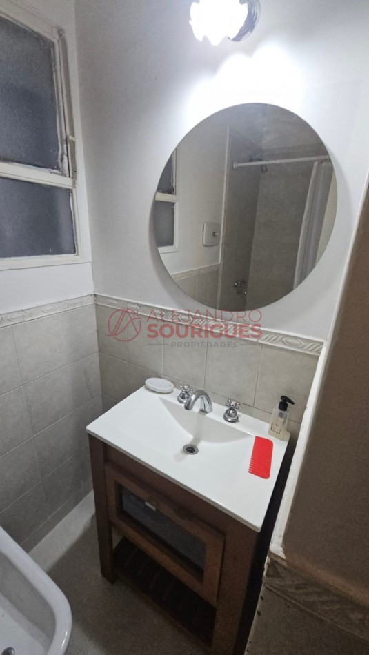 1 amb en alquiler, amoblado y equipado en Recoleta
