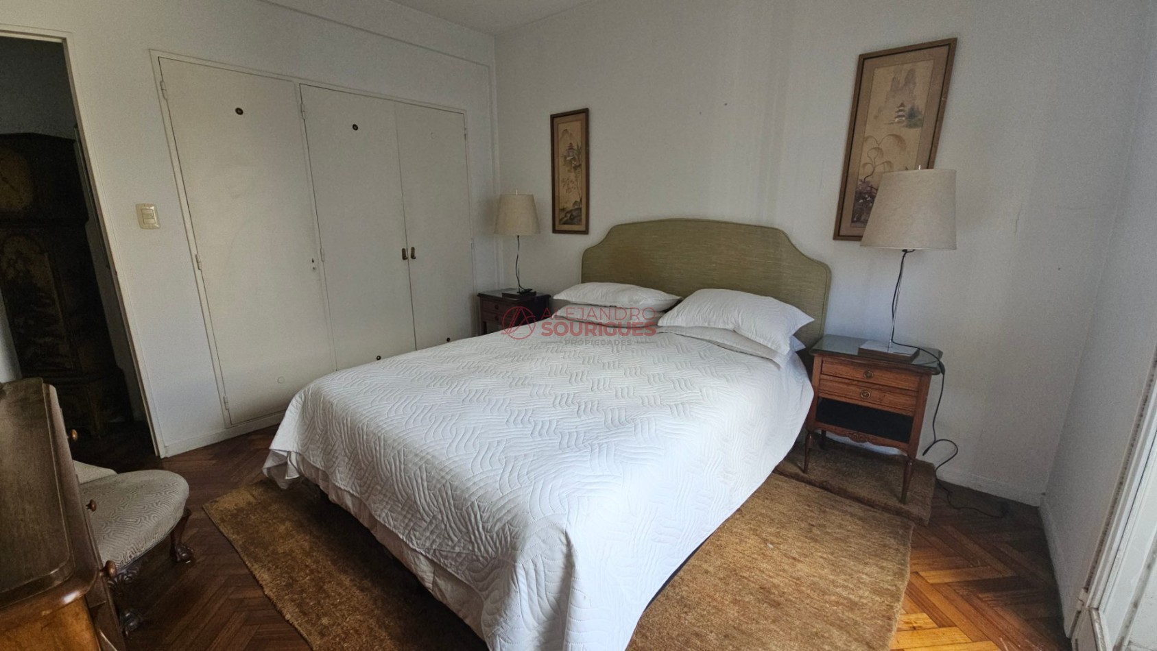 Retiro. S/piso 3 ambientes con dep serv. en alquiler, amoblado y equipado. 79m2