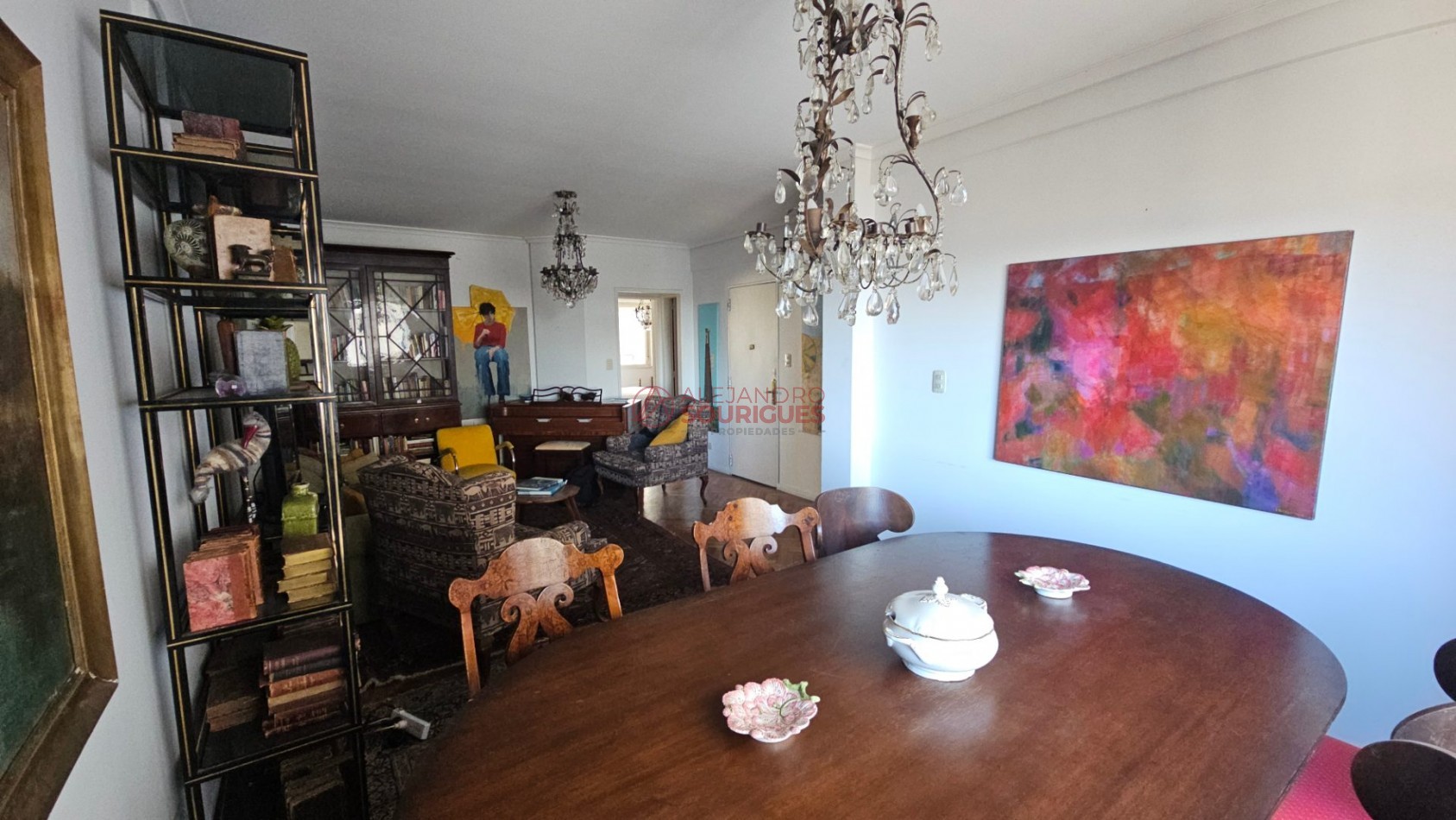 Retiro. S/piso 3 ambientes con dep serv. en alquiler, amoblado y equipado. 79m2