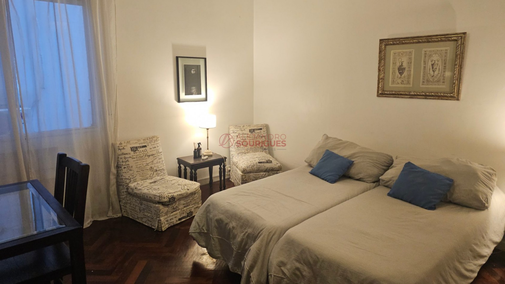1 amb en alquiler, amoblado y equipado en Recoleta