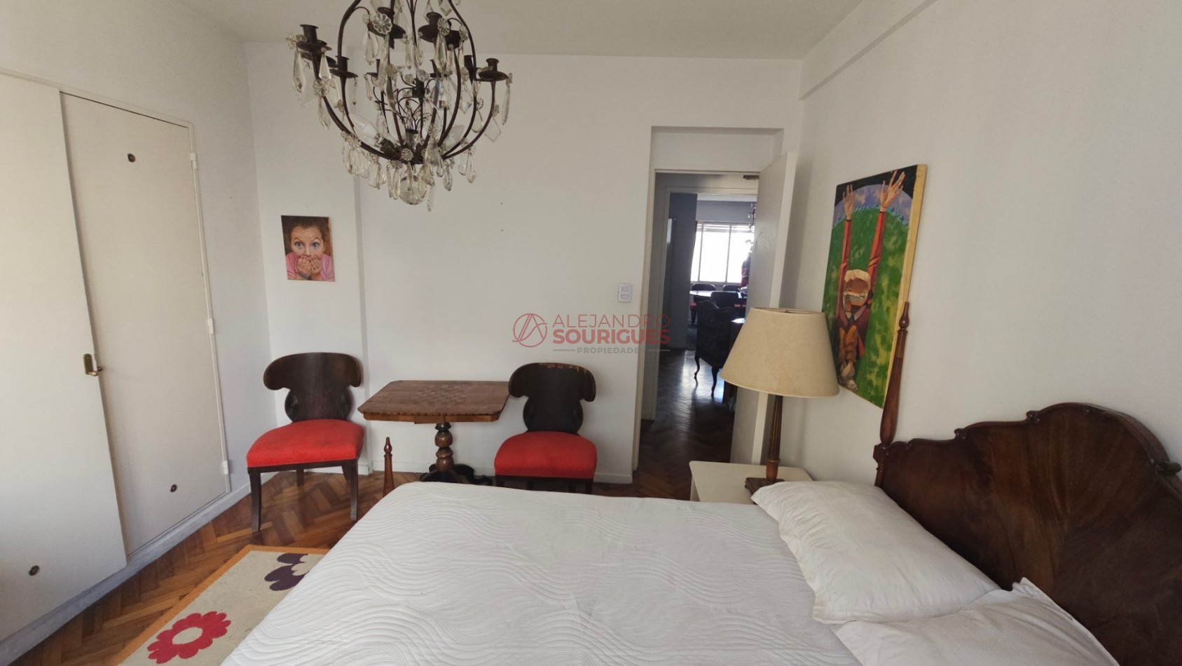 Retiro. S/piso 3 ambientes con dep serv. en alquiler, amoblado y equipado. 79m2