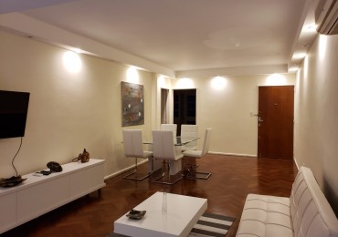 3 amb con patios en Recoleta, en venta. Bño y toilette, baulera